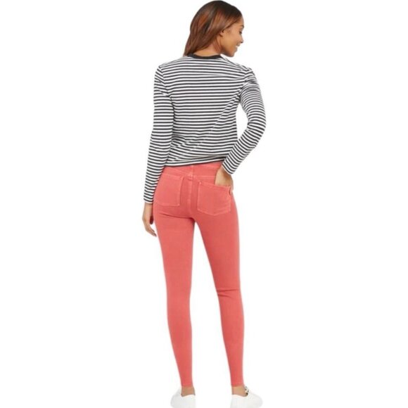 EUC Women's SPANX Ankle Jean-ish Leggings Nantucket Red 20018R | Size‎ M - Picture 3 of 11